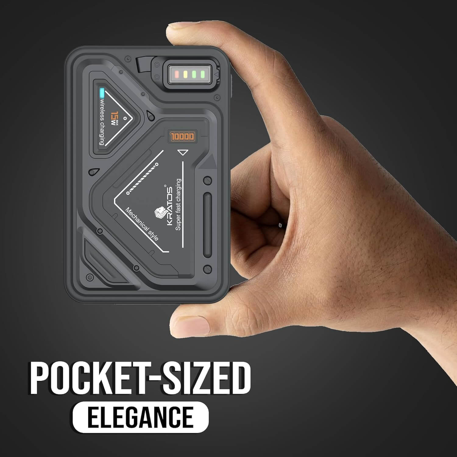 Kratos Power Bank Side View