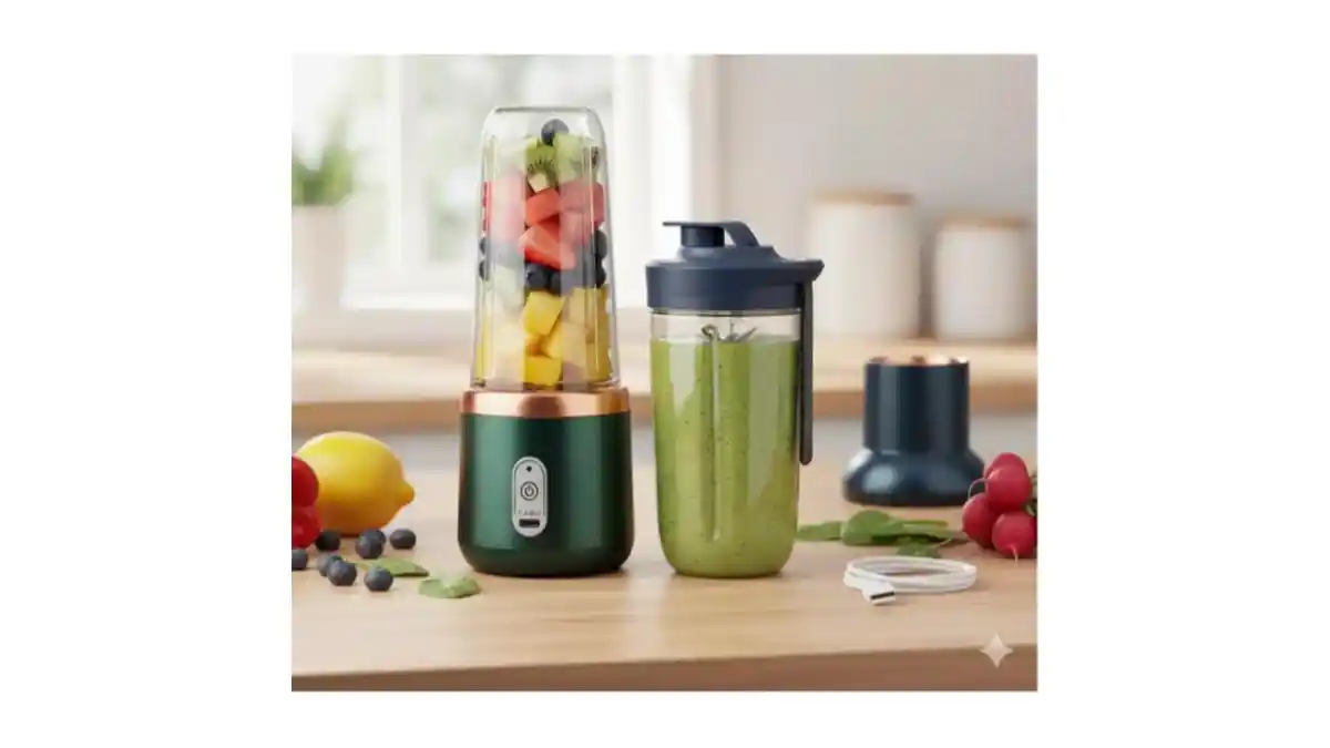 Best Portable Electric Blender Review: 6-Blade USB Juicer