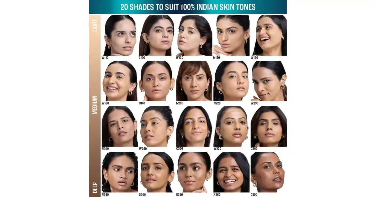 Lakmé 9to5 Hya Matte Foundation texture