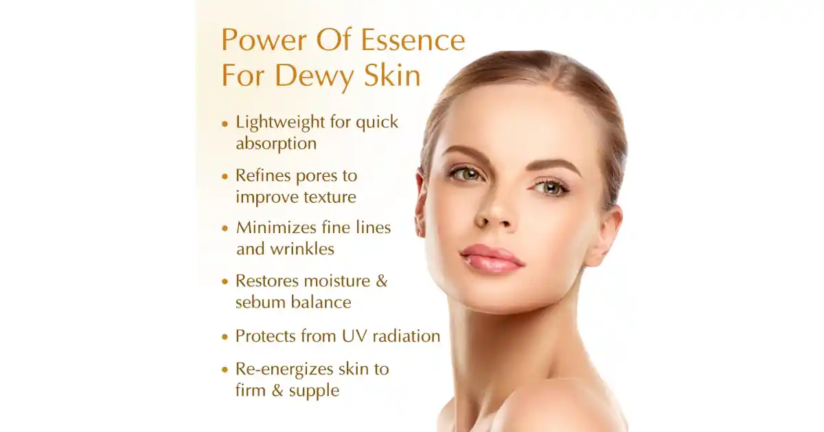 Bio-essence Toner Gold Flakes Texture Close-up