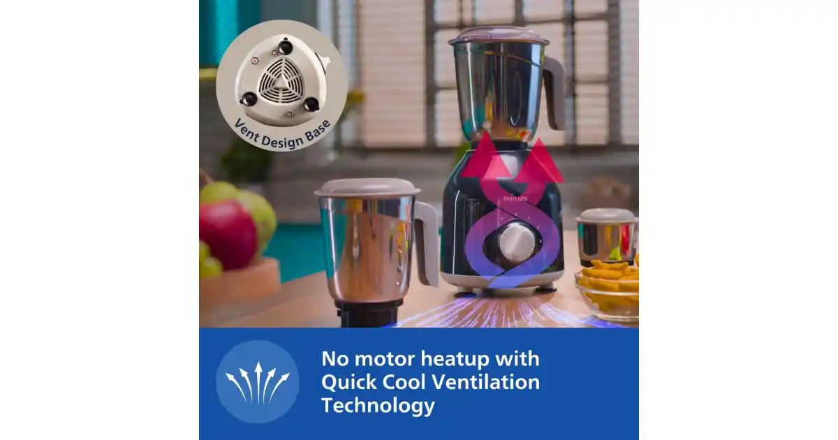 Philips HL7756 Mixer Grinder with Accessories