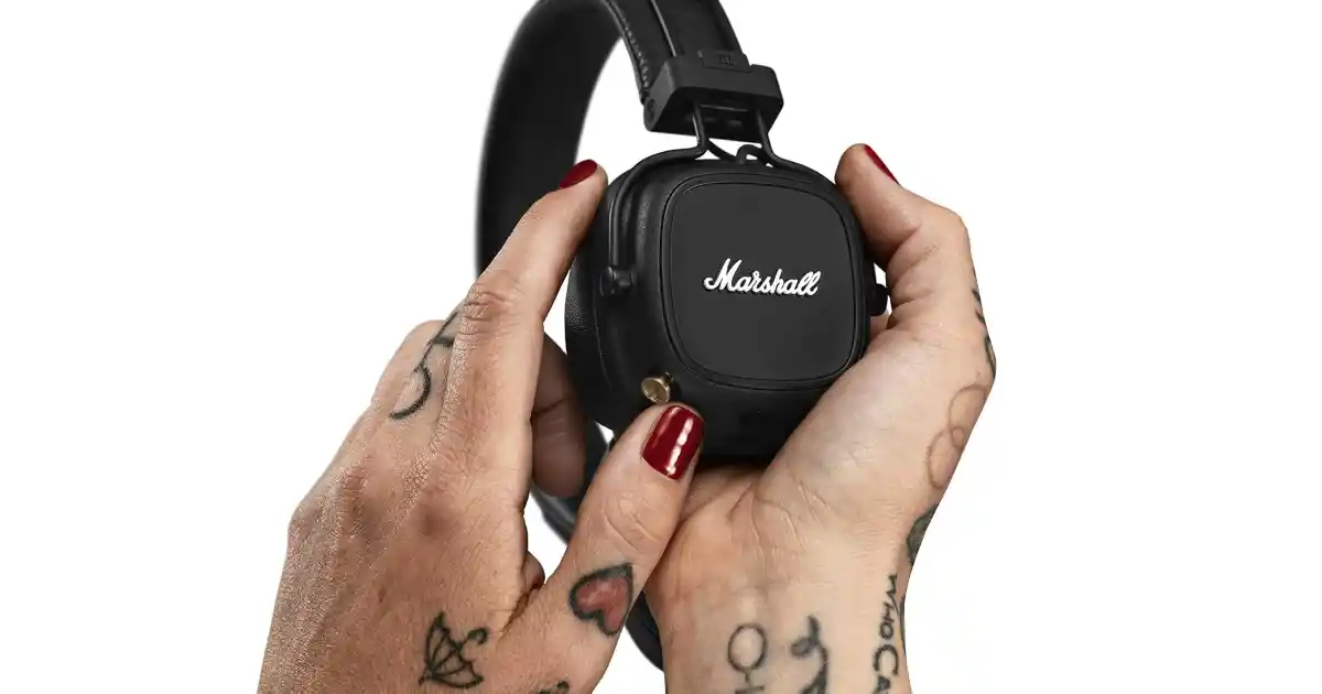 Marshall Major V Brown Foldable Design