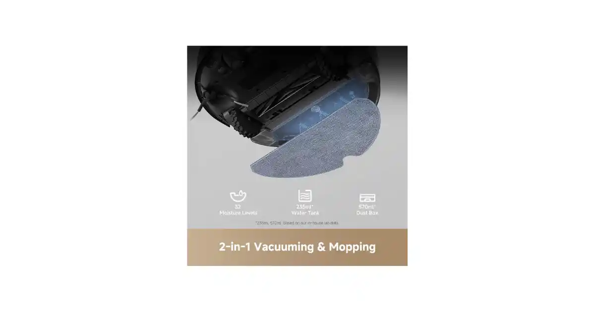 Dreame F10 sensor view