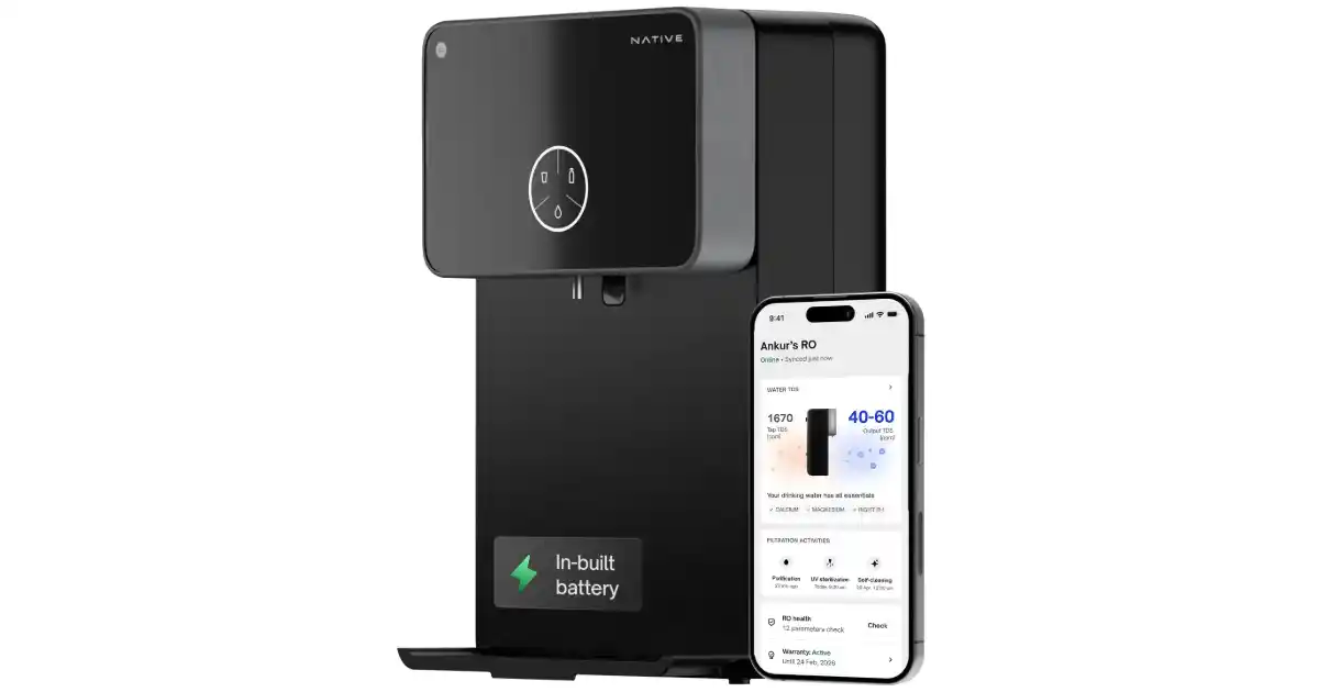 Native by Urban Company M2 PRO Smart Water Purifier Main Unit