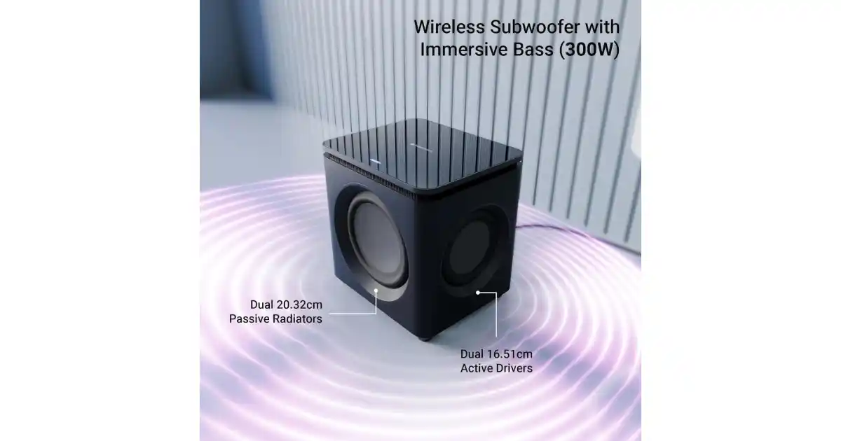 Zebronics 7.2.4 Home Theatre Wireless Satellites