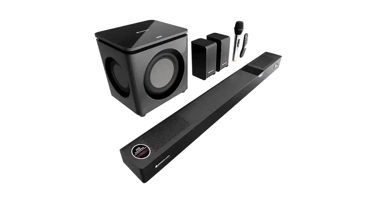 Zebronics 1100 Watts Soundbar Dolby Atmos Setup
