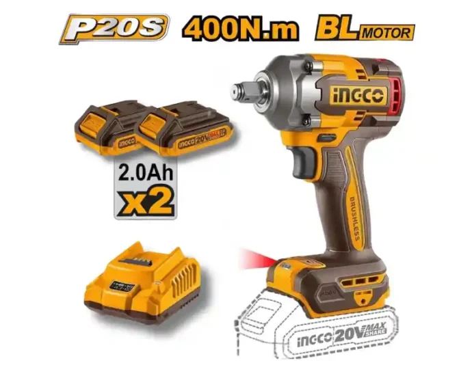 Ingco 400Nm Cordless Impact Wrench Review