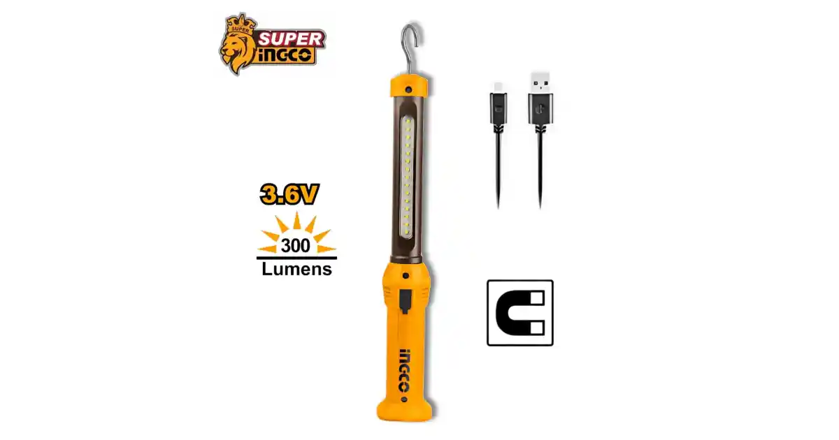 Built-in LED Work Light Feature